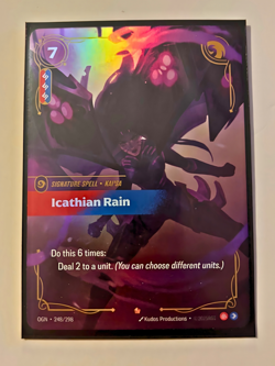 Riftbound: Icathian Rain NM Foil Origins - Image 1