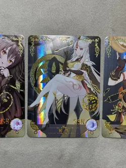 Goddess Story TCG Anime Waifu Card - SSR Hu Tao, Ningguang, Xiangling (Genshin) - Image 3