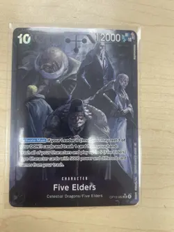 Five Elders (Alternate Art) OP13-082 Carrying On His Will Foil - Image 1