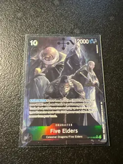 Five Elders (Alternate Art) OP13-082 Carrying On His Will Foil - Image 1