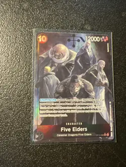 Five Elders (Alternate Art) OP13-082 Carrying On His Will Foil - Image 2
