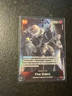 Five Elders (Alternate Art) OP13-082 Carrying On His Will Foil - Image 3