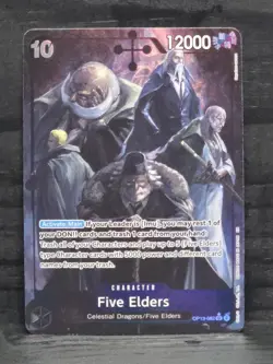 Five Elders (Alternate Art) OP13-082 Carrying On His Will Foil - Image 1