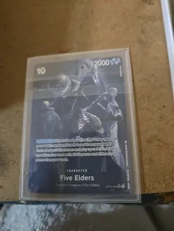 Five Elders (Alternate Art) OP13-082 Carrying On His Will Foil - Image 1