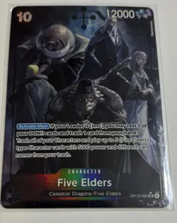 Five Elders (Alternate Art) OP13-082 Carrying On His Will Foil - Image 1