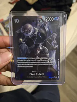 Five Elders (Alternate Art) OP13-082 Carrying On His Will Foil - Image 1