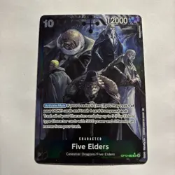 Five Elders (Alternate Art) OP13-082 Carrying On His Will Foil - Image 1