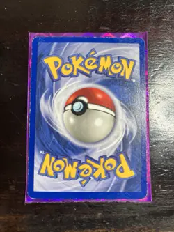 Pokemon 1999 TCG Meowth Gold Border Jungle Promo Vintage Card 56/64 LP Pokemon - Image 2