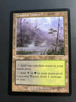 Llanowar Wastes - Apocalypse - Magic The Gathering NM - Image 1