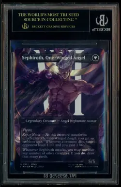 2025 MTG Final Fantasy Surge Foil #0527 Sephiroth BGS 10 BLACK LABEL - Image 3