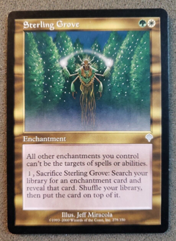 Sterling Grove x1 Invasion 1x Magic the Gathering MTG NM UN-Played (DS3D1PK).... - Image 1