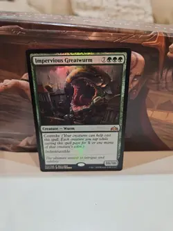 MTG, Impervious Greatwurm FOIL 273 NM Buy-A-Box Promos Foil - Image 1