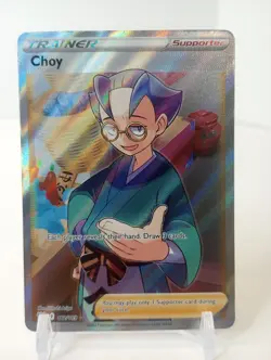 Choy - 182/189 - Astral Radiance - Full Art Trainer - Pokemon - NM - Image 1