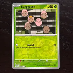 Exeggcute 002/191 Pokemon Surging Sparks Scarlet & Violet Reverse Holo Common NM - Image 1