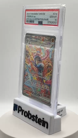 2024 Pokemon TWM En Special Illustration Rare #214 Greninja Ex PSA 10 GEM MINT - Image 2