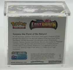 Pokemon TCG Sword & Shield Lost Origin Booster Box Sealed w/ Acrylic Case - Image 3