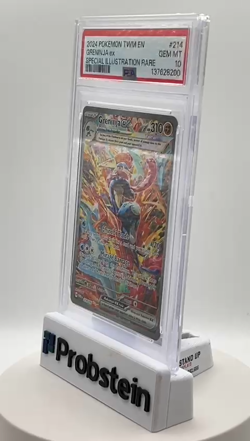 2024 Pokemon TWM En Special Illustration Rare #214 Greninja Ex PSA 10 GEM MINT - Image 2