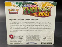 #1 Pokemon Evolving Skies Booster Box SEALED w/ Acrylic Case Mint Sword & Shield - Image 3