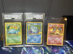 Pokemon Celebrations AGS 10/ Charizard ungraded - Blastoise 10 -Venusaur 10 - Image 1