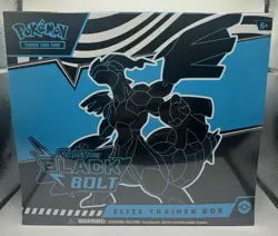 Pokemon TCG Scarlet & Violet Black Bolt Elite Trainer Box ETB Factory Sealed - Image 1