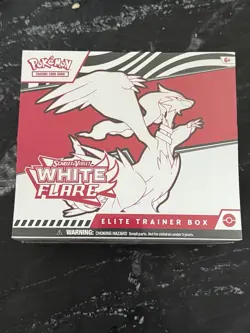POKEMON TCG S&V WHITE FLARE ETB ELITE TRAINER BOX - FACTORY SEALED - Image 1