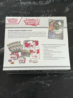 POKEMON TCG S&V WHITE FLARE ETB ELITE TRAINER BOX - FACTORY SEALED - Image 2