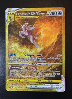 Pokemon TCG Crown Zenith Palkia VSTAR Origin Forme GG67/GG70 NM Condition - Image 1