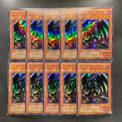 NM 10 card Red-Eyes Black Metal Dragon P5-07 Ultra Rare YuGiOh 1000 - Image 1