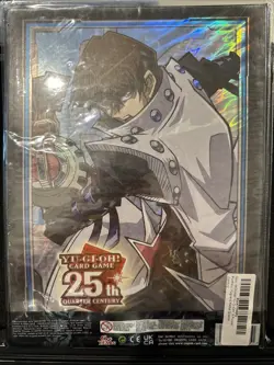 KONAMI Yu-Gi-Oh! 9-Pocket Portfolio Card Binder: Yugi and Kaiba Quarter Century - Image 2