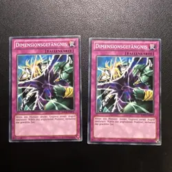 Yugioh Dimensonal Prison SDCR-DE033 COMMON X2 (NM) GERMAN - Image 1