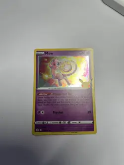 Pokemon Card TCG: Mew 011/025 - Celebrations Holo Rare - Mint Pack Fresh - Image 1
