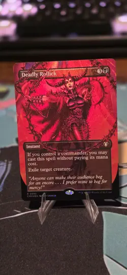 Deadly Rollick (Borderless) Commander Masters Foil - Image 1