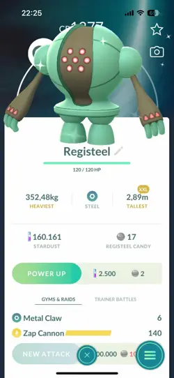 Pokemon Go Size XXL / XXS Shiny Legendary | Trade Registered 20K Stardust - Image 5
