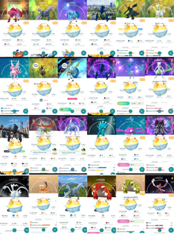 Pokemon Go - Shiny Legendary Lv 50 3 Moves - Trade Lucky Trinket - Image 1