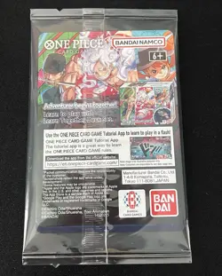 One Piece Monkey D Luffy College Basketball Promo Card Sealed - Rutgers - Image 2