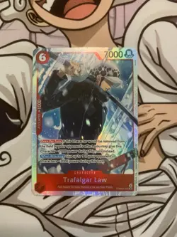 One Piece TCG The Best Vol. 2 PRB-02 - Trafalgar Law SR PRB02-002 NM - Image 1