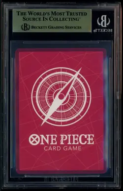 2025 ONE PIECE PROMOS BVB X ONE PIECE MATCH DAY 2025 #003 MONKEY D. LUFFY BGS 10 - Image 3