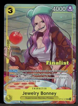 One Piece Jewelry Bonney OP10-107 SEC Finalist Championship 25-26 - Image 1