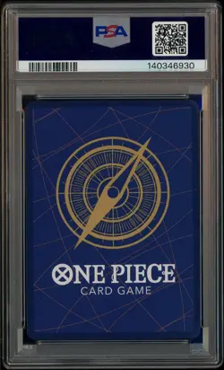 2024 One Piece EN Convention Exclusive Foil #043 Monkey D. Luffy PSA 10 GEM MINT - Image 3