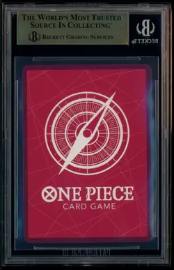 2025 ONE PIECE PROMOS BVB X ONE PIECE MATCH DAY 2025 #003 MONKEY D. LUFFY BGS 10 - Image 3