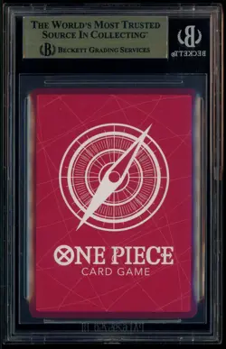 2025 ONE PIECE PROMOS BVB X ONE PIECE MATCH DAY 2025 #003 MONKEY D. LUFFY BGS 10 - Image 3