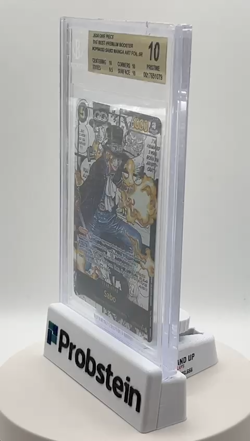 2024 One Piece The Best Premium Booster #OP04083 Sabo Manga Art BGS 10 PRISTINE - Image 2