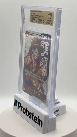 2025 One Piece Promos JPN ST21014 Monkey D. Luffy Flagship Battle Ex BGS 10 - Image 2