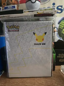 Pokemon 25th Anniversary First Partner Collector's Binder SEALED w/Pikachu 820650809606 - Image 1