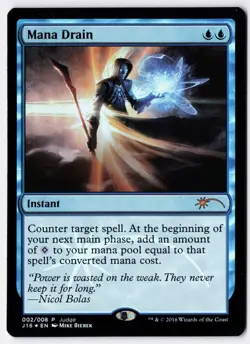 Mana Drain - Foil - MTG Judge Promo - RareCo - Image 1