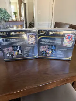 Mega Evolution Pokemon Center Exclusive Elite Trainer Box ETB | Lot of 2 SEALED - Image 2