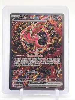 ORICORIO EX 2025 POKEMON MEGA EVOLUTION BLACK STAR PROMO HOLO A 024 Q0646 - Image 1