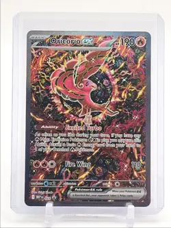 ORICORIO EX 2025 POKEMON MEGA EVOLUTION BLACK STAR PROMO HOLO 024 Q0646 - Image 1
