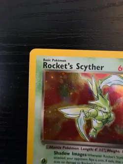 Rocket's Scyther 13/132 Holo Gym Heroes Pokemon TCG MP Moderately Played English - Image 2