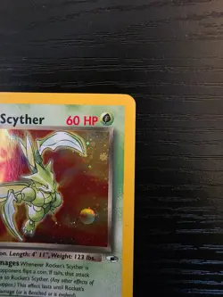 Rocket's Scyther 13/132 Holo Gym Heroes Pokemon TCG MP Moderately Played English - Image 5